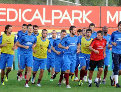 Trabzonspor'da Şampiyonlar Ligi mesaisi