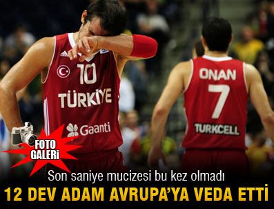 KEREM TUNÇERİ - Avrupa Şampiyonası'na veda ettik: 68-67