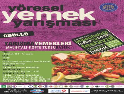 Yöresel Yemek Yarışması Düzenlenecek