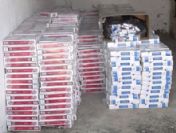 Beton Mikserinde Kaçak Sigara Ele Geçirildi