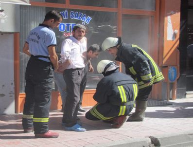 Elektrik Kontağından Çıkan Duman Korkuttu