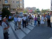 Salihli`de '12 Eylül' Protestosu