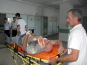 Samsun'da 5. Kattan Düşen İşçiyi Elektrik Çarptı