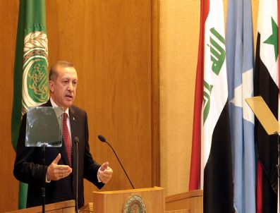 NEBIL EL ARABI - Başbakan Erdoğan Arap Birliği`nde Konuştu