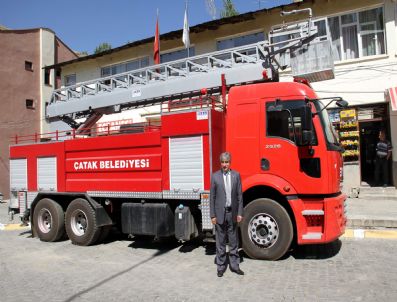 Çatak Belediyesi İtfaiye Aracı Aldı