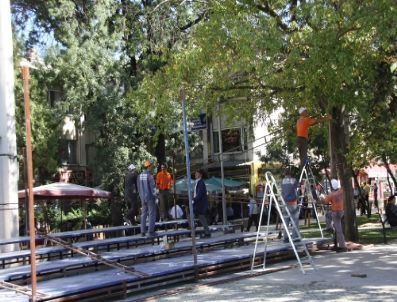 Çubuk, Festival İçin Süsleniyor