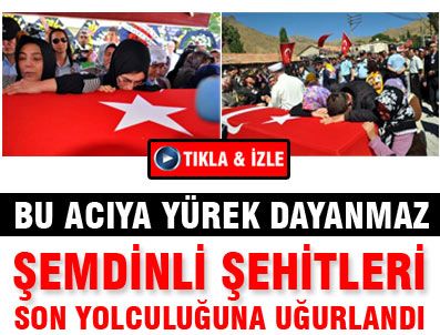 ALIM BARUT - Şemdinli şehitlerine son veda