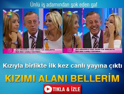 ALİ AĞAOĞLU - 'Kızımı biri alacak ama alanı da bellerim'