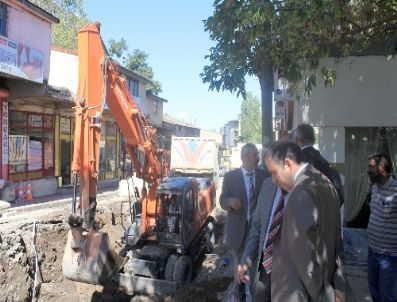 Başkan Küçükler, Alt Yapı Çalışmalarını Denetledi