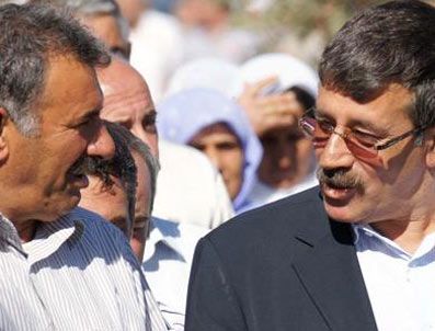 İBRAHIM BINICI - BDP'li Binici ve Mehmet Öcalan terörist taziyesinde