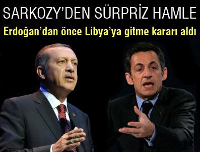MUAMMER KADDAFI - Sarkozy yanına Cameron'ı da alarak Libya'ya gidiyor