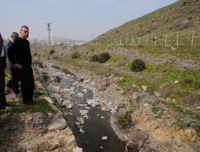 Menemen`in Derelerine 5 Milyon Liralık Neşter Vuruluyor