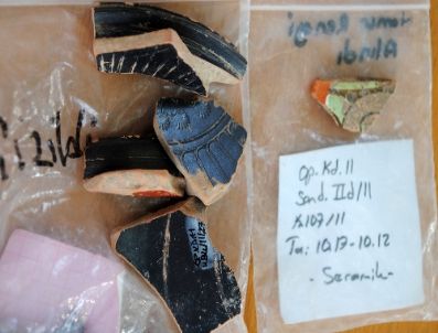 Side Kazılarında Milattan Önce 5. Yüzyıla Ait Seramik Parçaları Bulundu