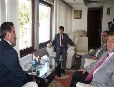 CENGIZ ERDEM - Vali Öz'den Amasya Belediyesi'ne Ziyaret