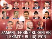 Zamanı Tersine Kuranlar Ödül Töreni'ne ünlü yağmuru