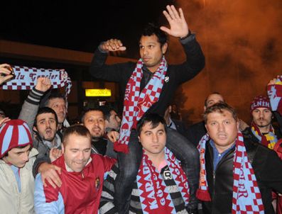Trabzonspor`a Çoşkulu Karşılama