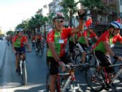 500 Kilometrelik Bisiklet Yolculuğu Çanakkale`de Tamamlandı