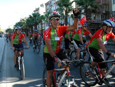 ALI PARTAL - 500 Kilometrelik Bisiklet Yolculuğu Çanakkale`de Tamamlandı