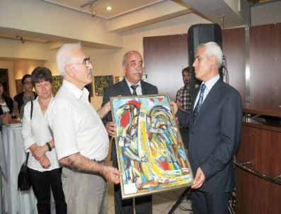 Çerkes Sanatçıdan Nilüfer’de Resim Sergisi