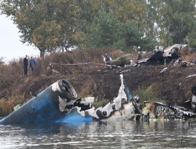 YAROSLAVL - Lokomotiv Takımını Yok Eden Uçak 6 Metreden Düştü