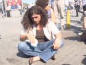 Taksim`de Eylem Yapan Bdp`lilere Polis Müdahale Etti