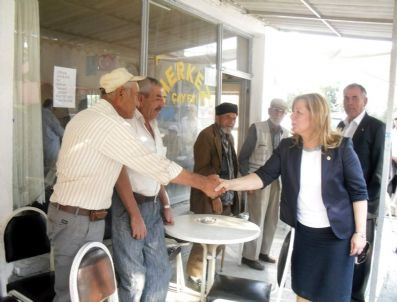ÜLKER CAN - Ak Parti Eskişehir Milletvekili Ülker Can Mahmudiye İlçesini Ziyaret Etti