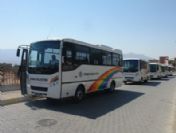 Belediye Minibüslerinin İlk Seferini Başkan Uysal Yaptı