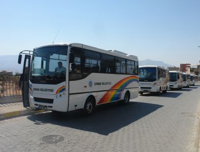 Belediye Minibüslerinin İlk Seferini Başkan Uysal Yaptı