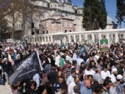 Çeçenlerin cenazesinde Rusya'ya büyük öfke