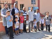 Çocuklarını Okula Getiren Veliler Temizliğe Girişti