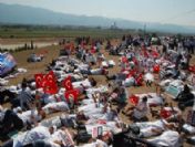 350 milyonluk yatırıma kefenli eylem 