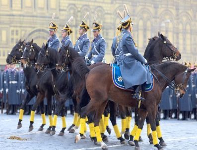 Kremlin Muhafız Birliği 130. Yıldönümünü Kutladı