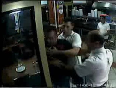 Trabzon'da yemek borcu kavgaya dönüştü