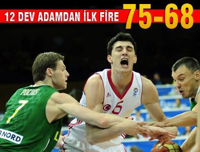 12 Dev Adam Litvanya karşısında (NTV SPOR)