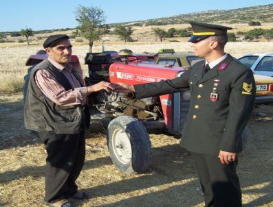 Çalınan Traktörünü Yedi Yıl Sonra Buldu