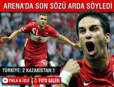 MEHMET ALI AYDıNLAR - Türkiye:2 Kazakistan:1