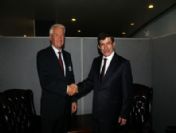 Bakan Davutoğlu, Ak Genel Sekreteri Jagland İle Görüştü