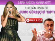 Erol Köse, Hadise'yi Sumo güreşcisi yaptı