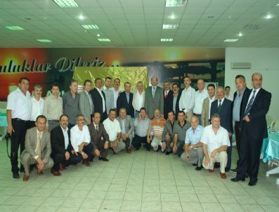 Kaymakam Aydın Memük’e Veda Yemeği