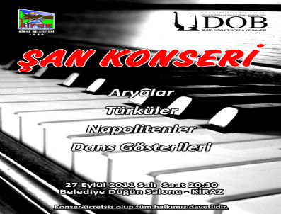 İSMET KORKMAZ - Kiraz'da Yaza Veda Sonbahara Merhaba Klasik Müzik Konseri