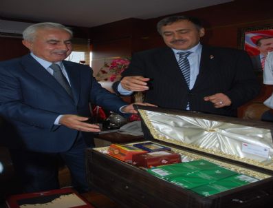 MUSTAFA GÖKHAN GÜLŞEN - Orman ve Su İşleri Bakanı Veysel Eroğlu;