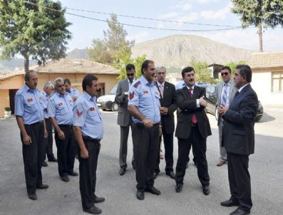 OSMAN AKBAŞ - Vali İle Başkan Çalışmaları İnceledi