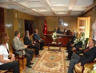 GAZIANTEP TICARET BORSASı - Gtb'den Vali Erdal Ata'ya Ziyaret