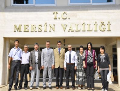 SUPHI OLCAY - Kırgız Heyet Mersin'de Ziyaretlerini Sürdürüyor