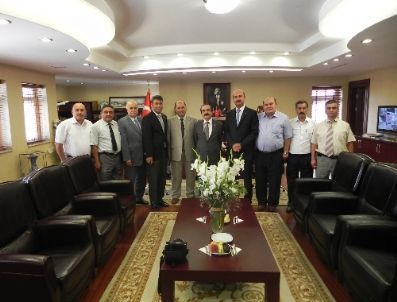Memur Sen Heyeti Vali Coş'u Ziyaret Etti