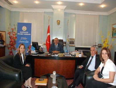GAZIANTEP TICARET BORSASı - Milletvekili Derya Bakbak'tan Gtb'ye Ziyaret