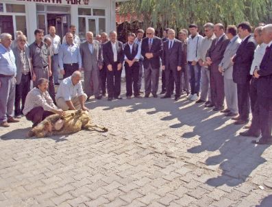 Okul Servis Şoförleri Kazasız Bir Yıl İçin Kurban Kesti