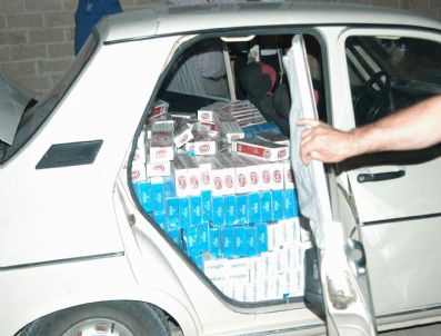 Gaziantep'te 9 Bin 500 Paket Kaçak Sigara Ele Geçirildi