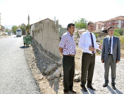 Malatya’da Yol Genişletme Çalışmaları Sürüyor