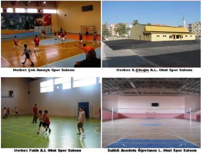 Manisa'da Tüm İlçelere Spor Salonu